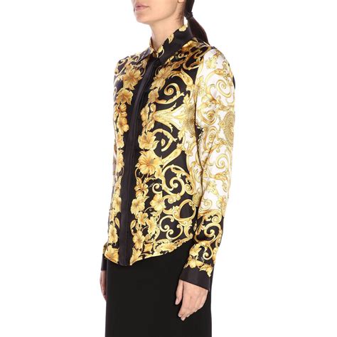 chemise style versace femme|Versace V.